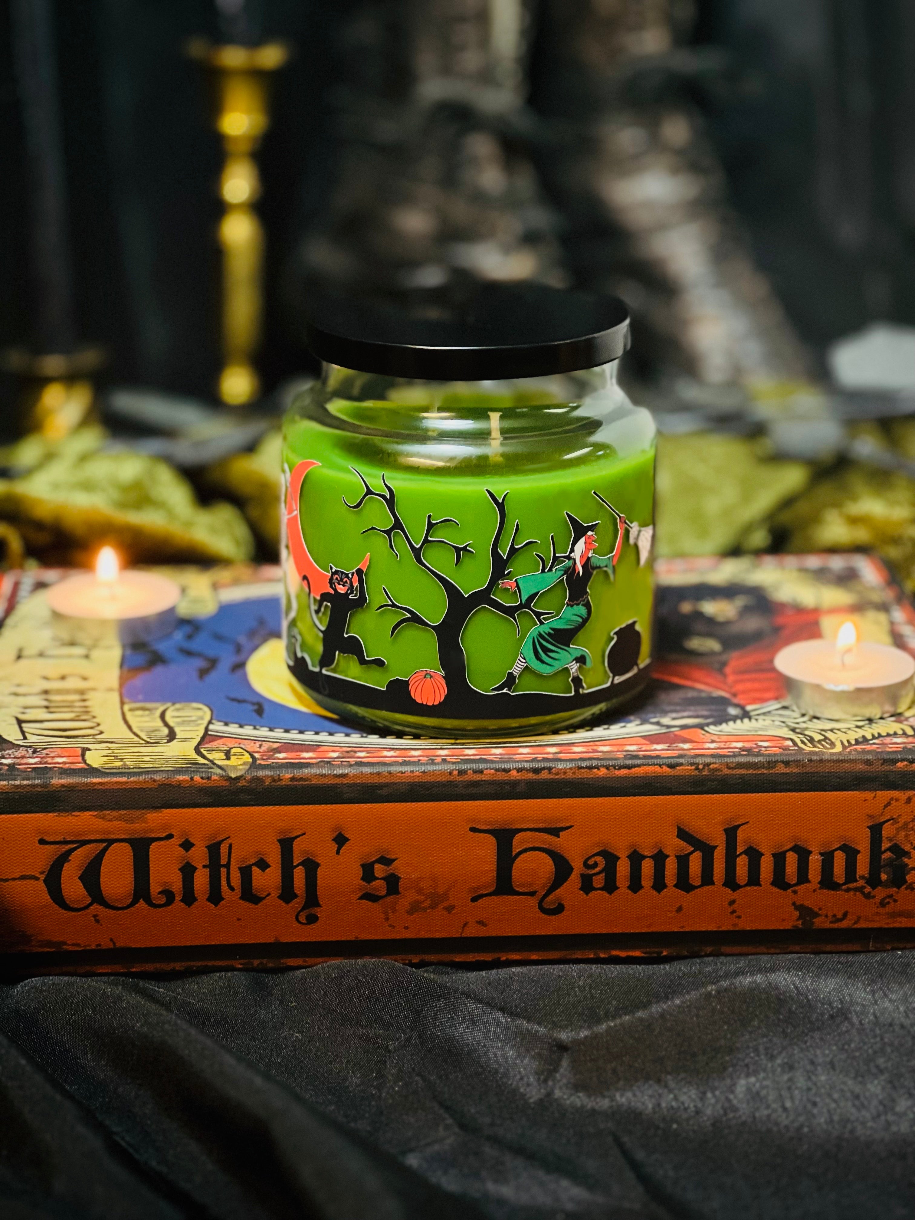 The Witch - Hot Apple Pie Double Wick Cotton Candle