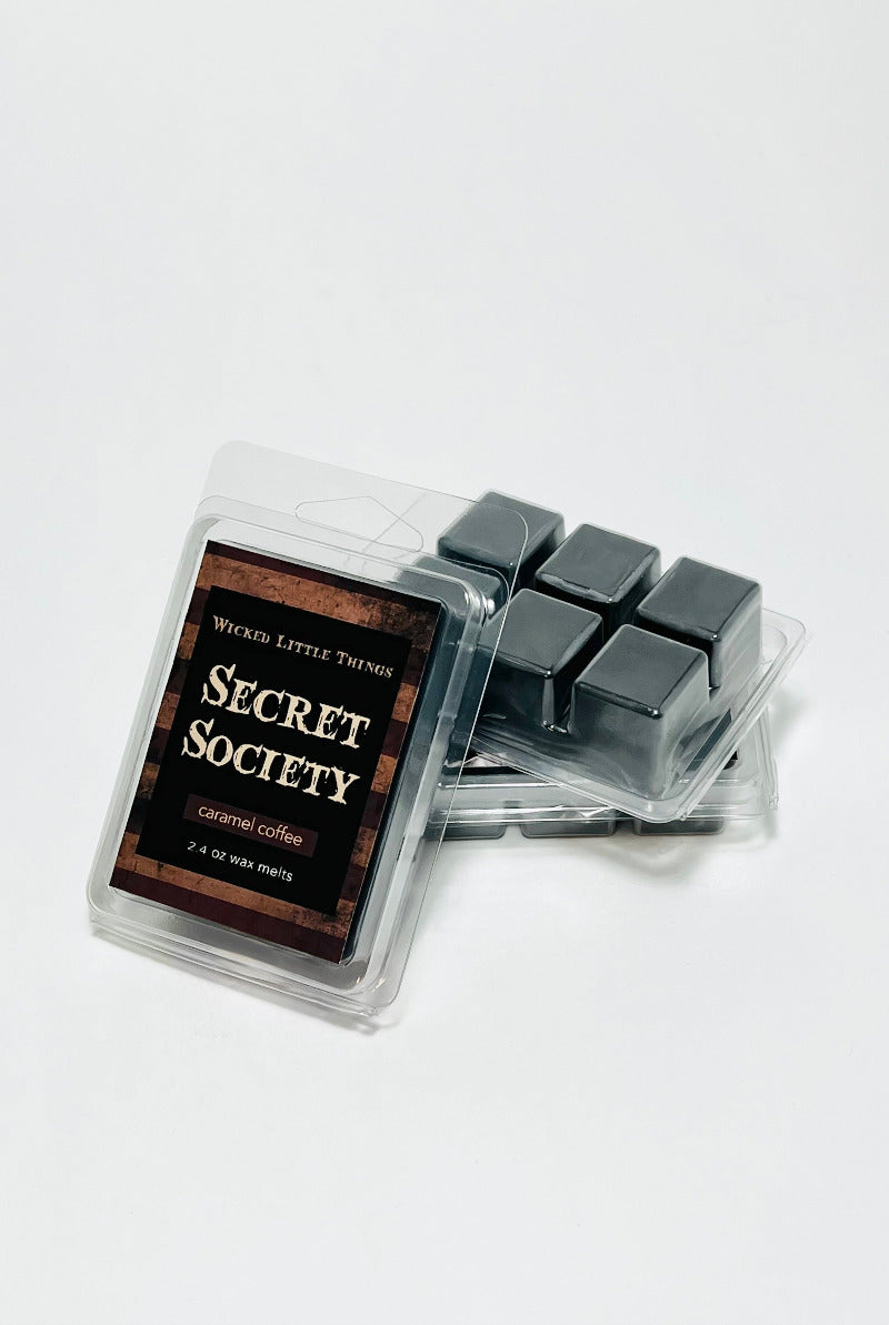 2.4 oz Secret Society - Caramel Coffee Wax Melt